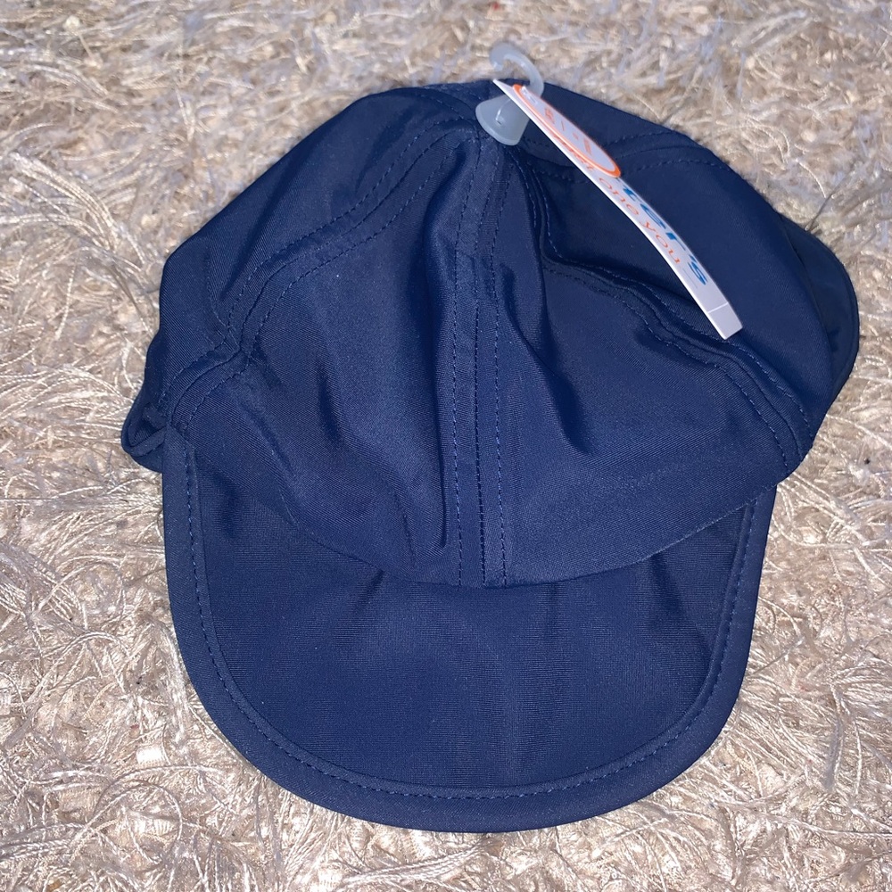 Cat & Jack Navy Blue Sun Protection Cap size 6-12m NWT